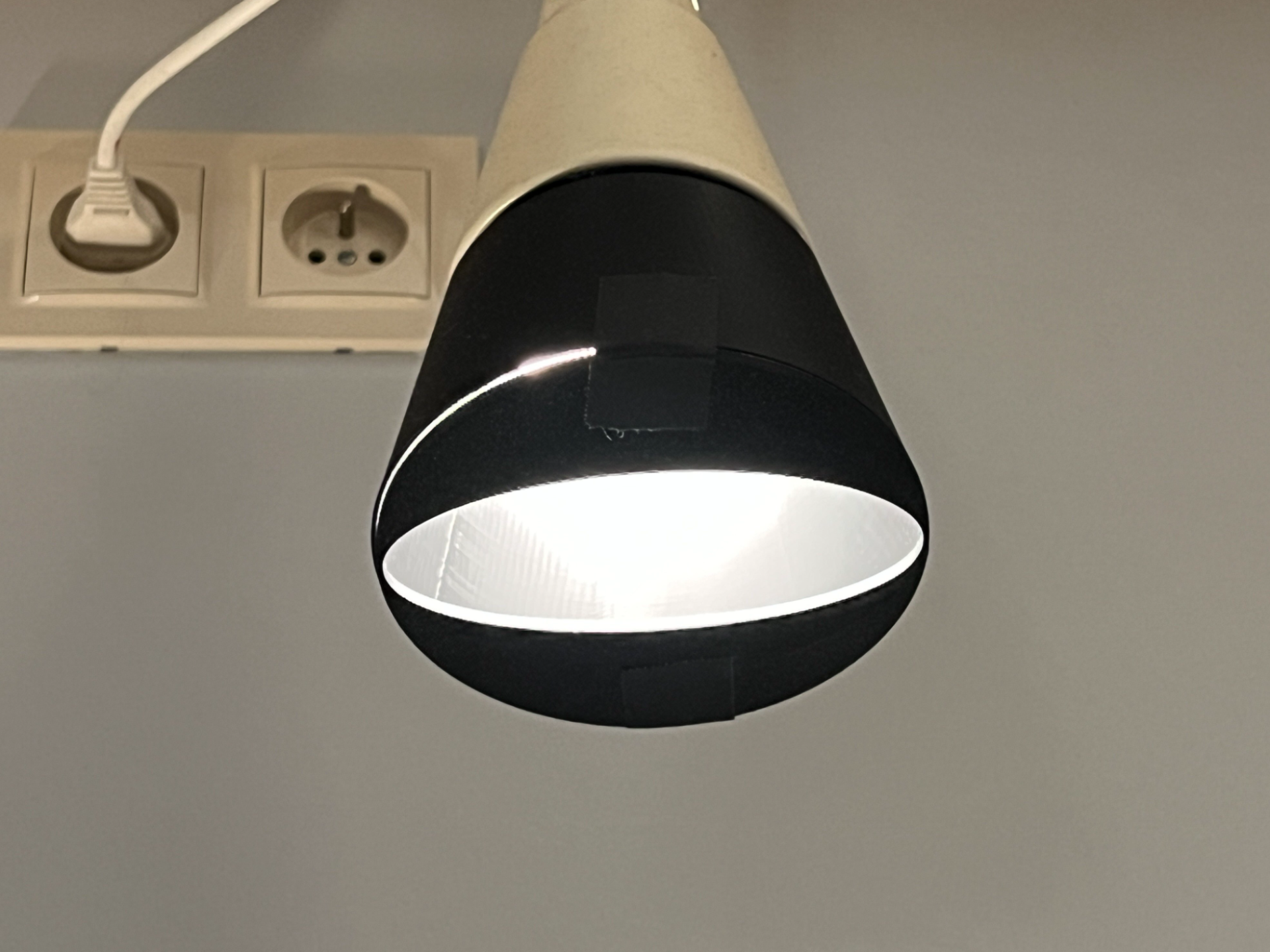 IKEA KVART LAMPSHADE OVAL