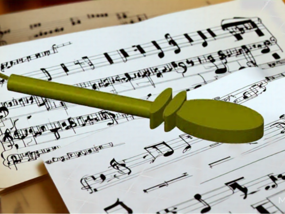 guitar lute pin peg cosplay prop for play
