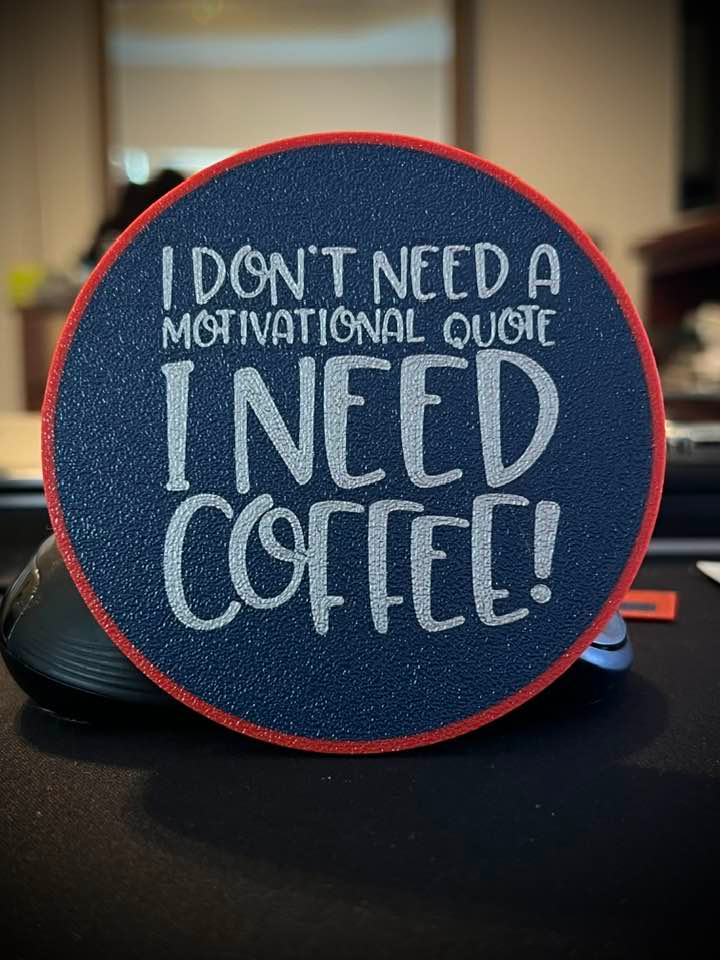 Coffee Now Coaster