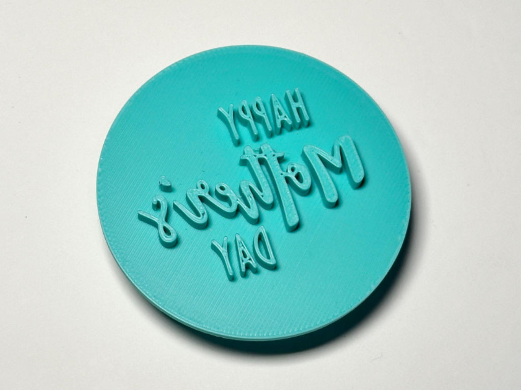 Mother's Day Embossing Stamp for Fondant
