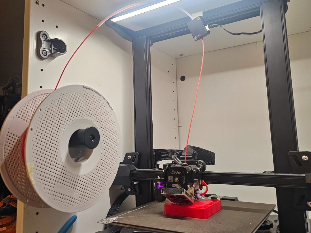 Ikea Pax Ender 3 s1 and Pro filament holder