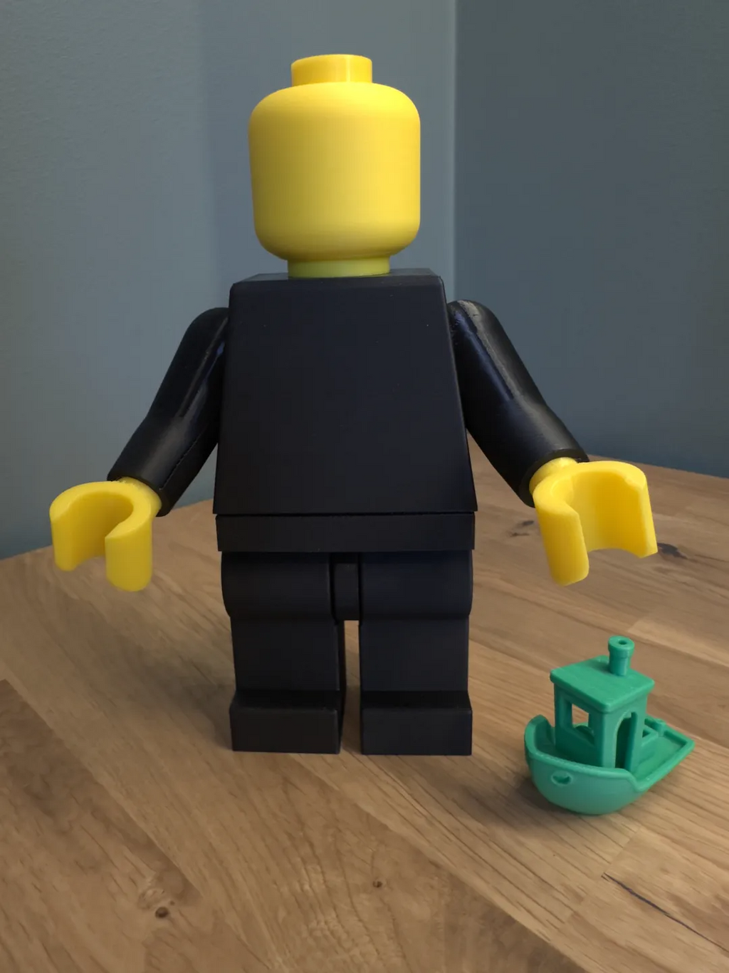 brick man model