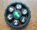 Rotary fidget spinner dice