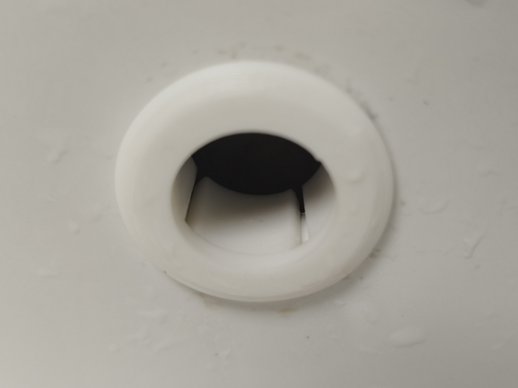 Sink overflow ring