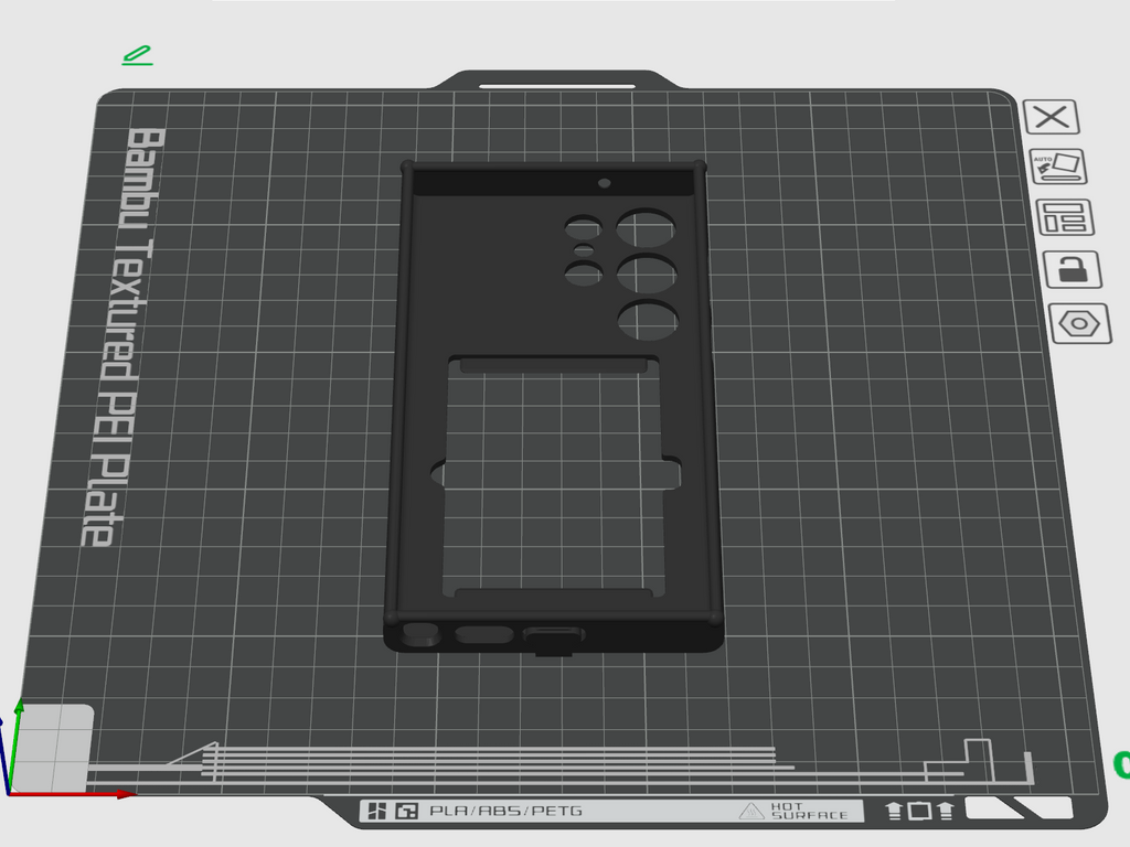 Samsung Galaxy s23 Ultra case with a dust cover v2