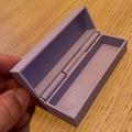 Box with hinge