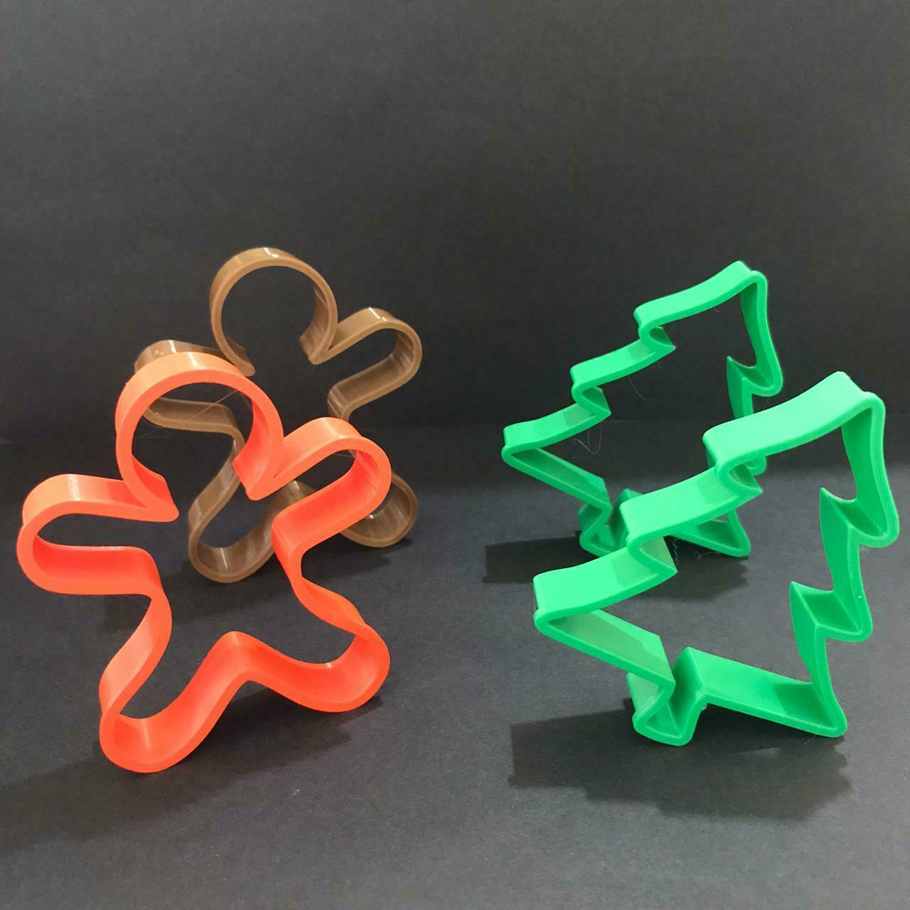 Cookie cutter - Tree and Ginger Bread Men!