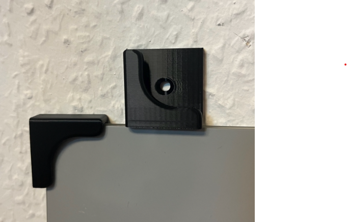 Wall mount for Mirror 5mm.