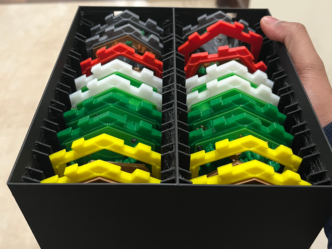 Catan Storage box for Interlocking tiles
