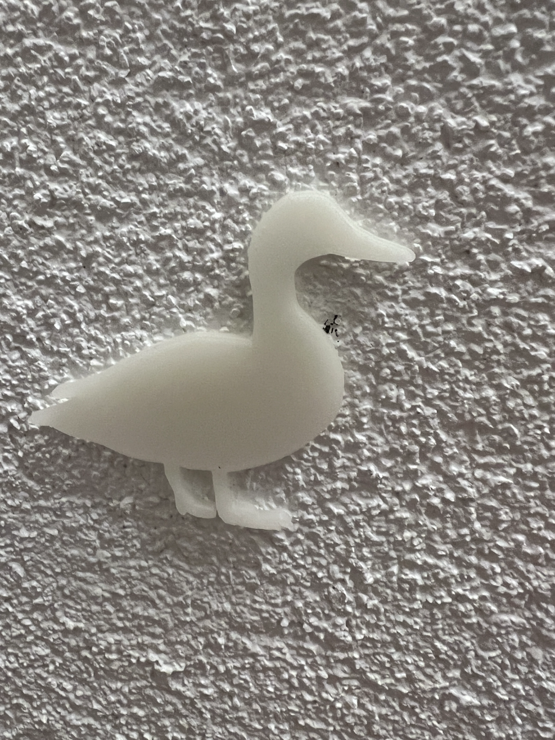 Duck - Animal Shape - Glow in the Dark badge