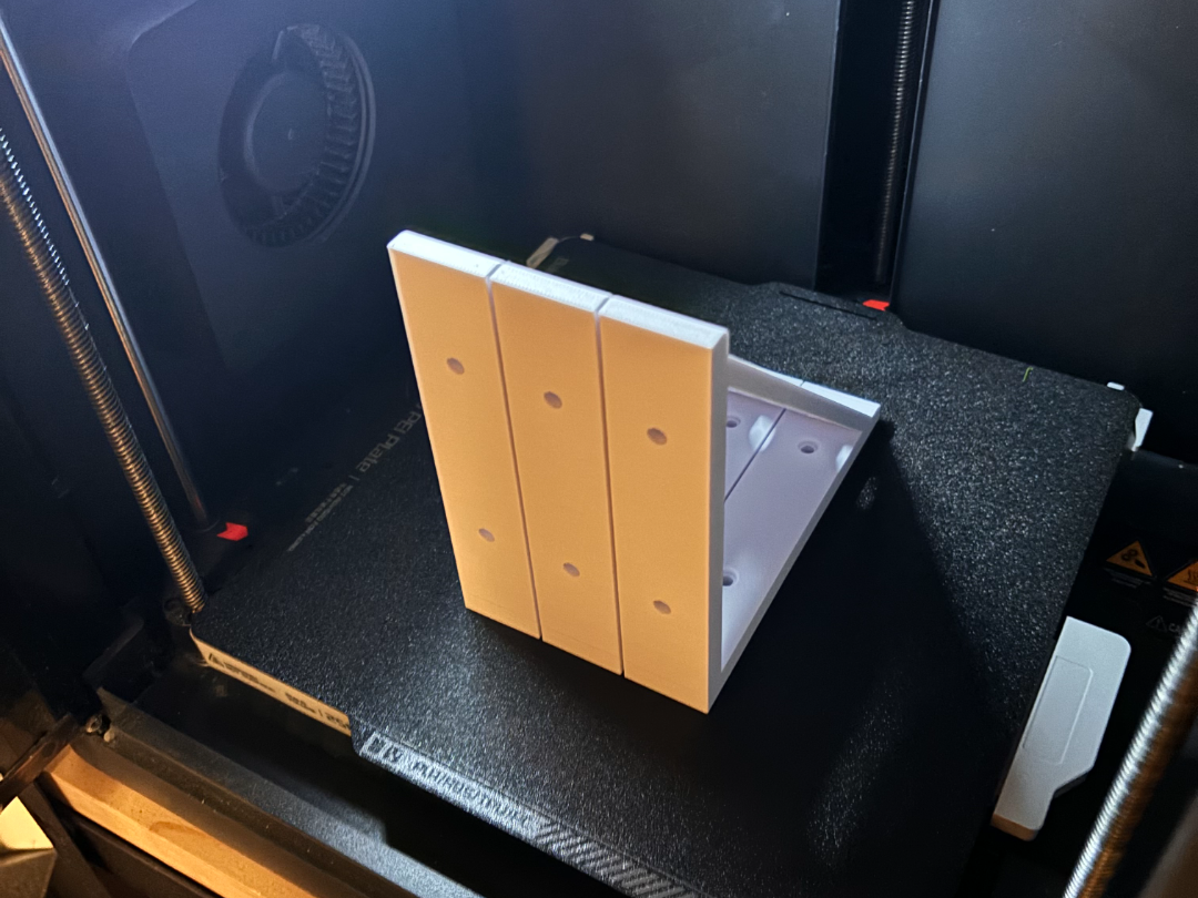 Solid shelf bracket-/ IKEA Lack bracket