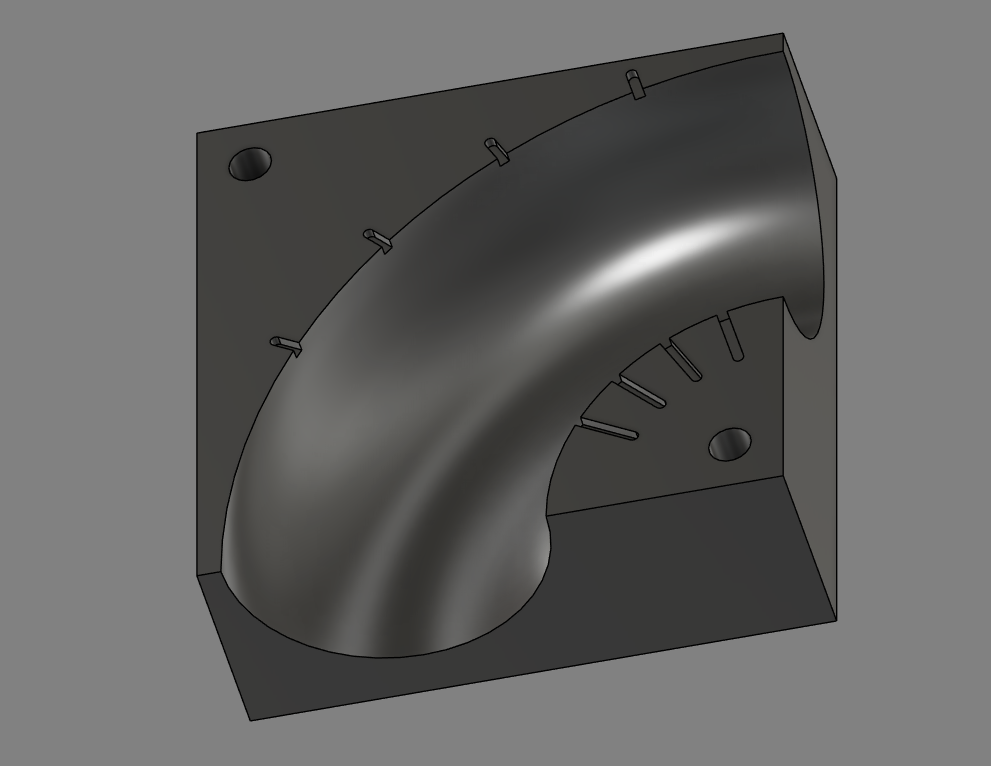 2 Inch pipe cutting jig