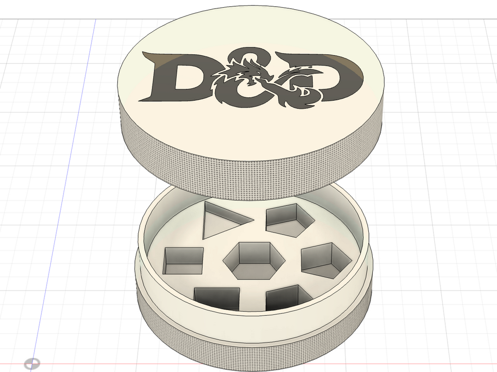 Customizable D&D Dice Holder (Portadadi D&D)