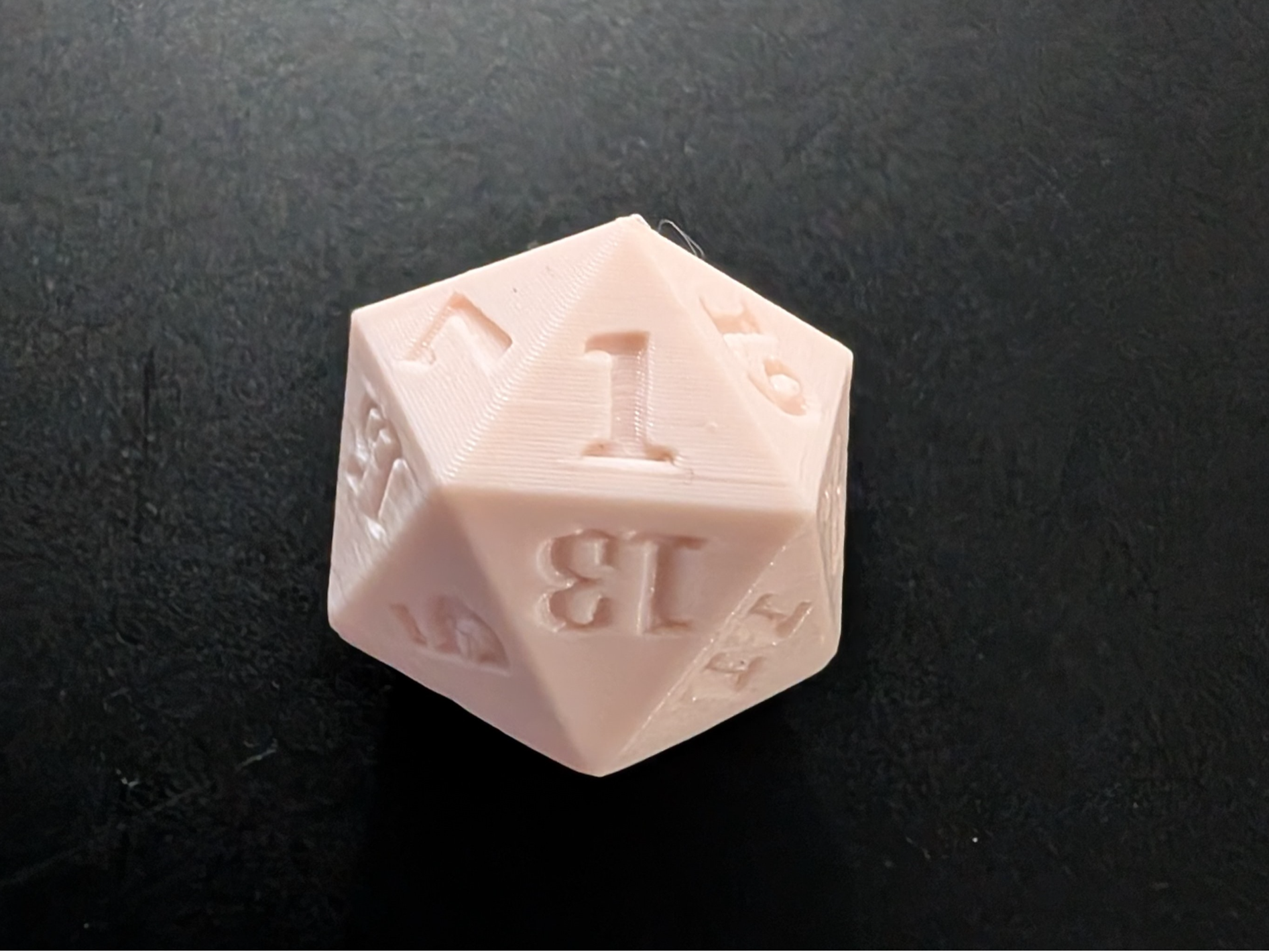 Speciality D20 Dice (No crit and emphasis dice)