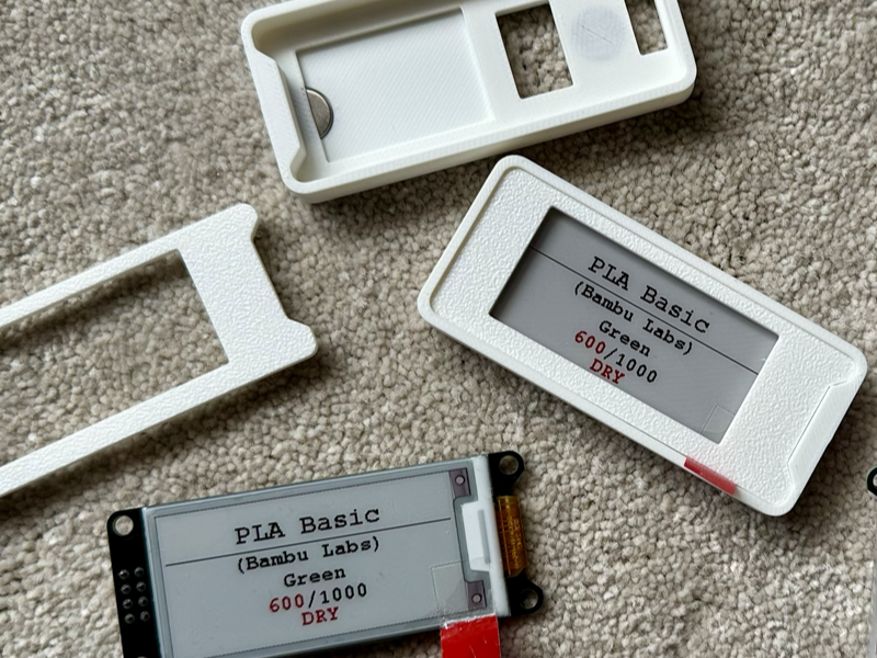 2.13 inch eink epaper screen magnetic label