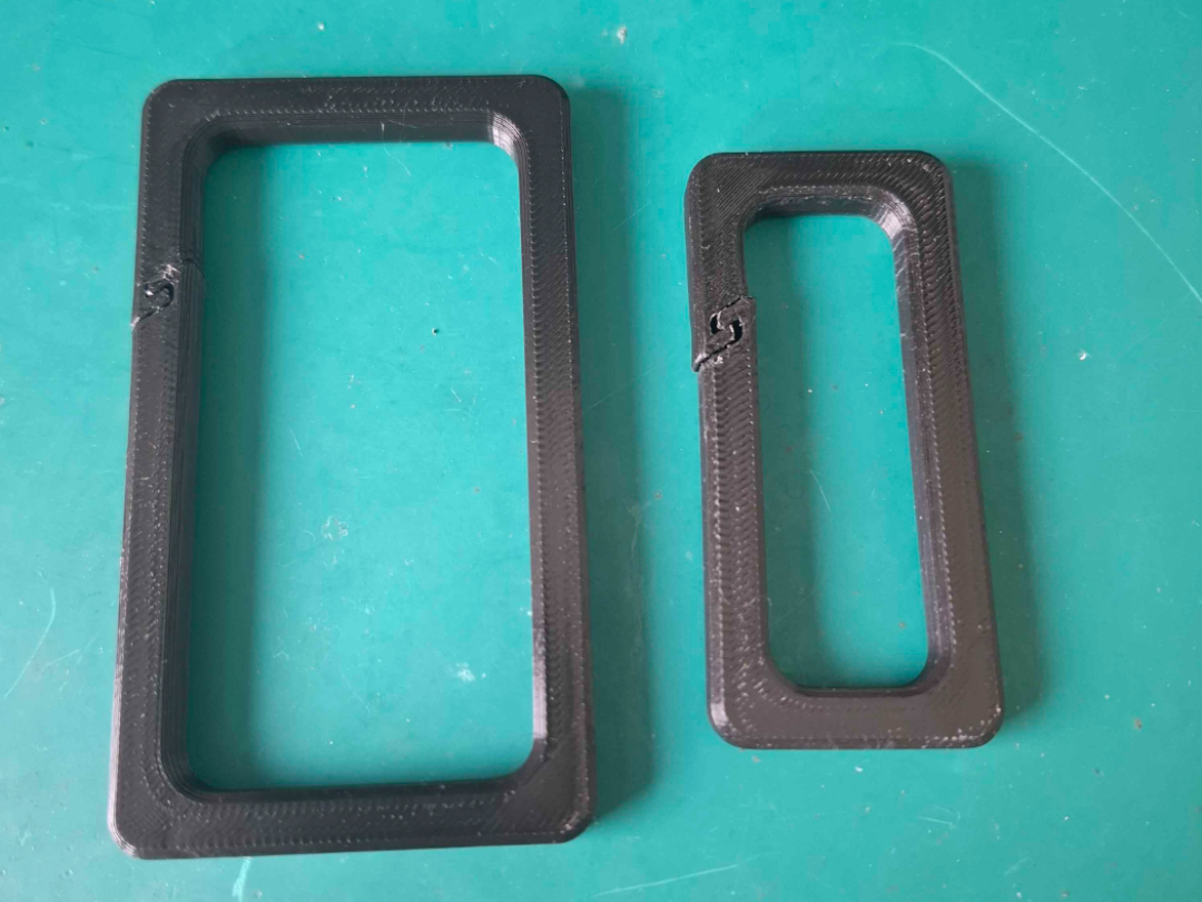 Square Carabiners two sizes
