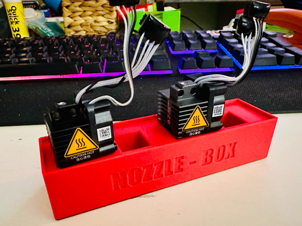 Bambu P1s or X-1 Nozzle Box
