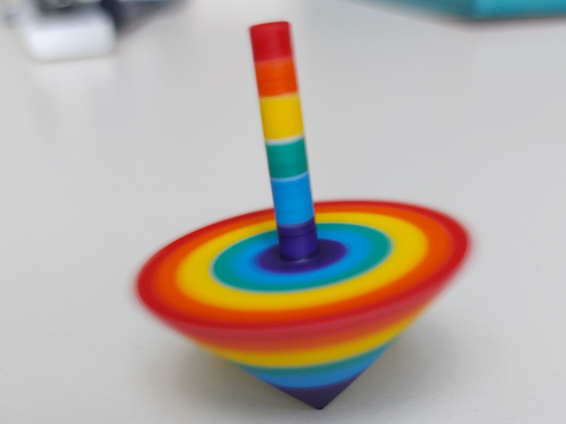 Spinning Top (Print in Place)