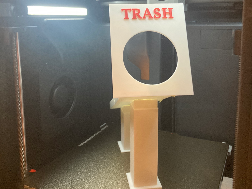The trash shute