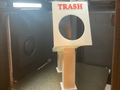 The trash shute