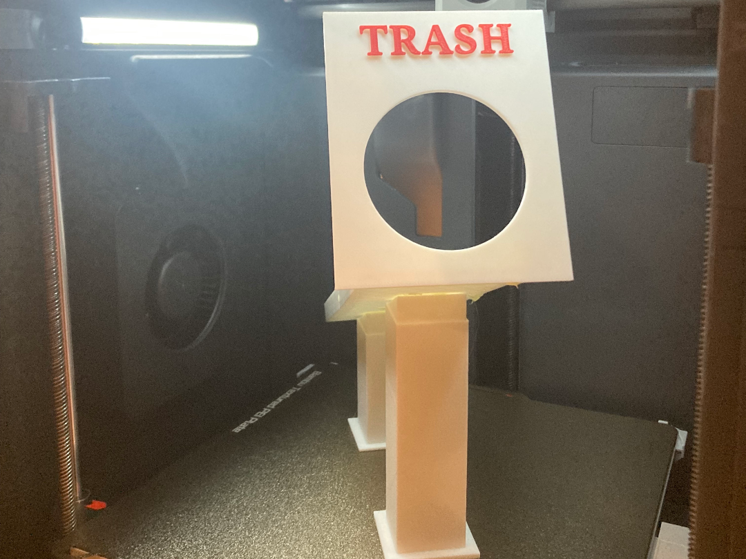 The trash shute