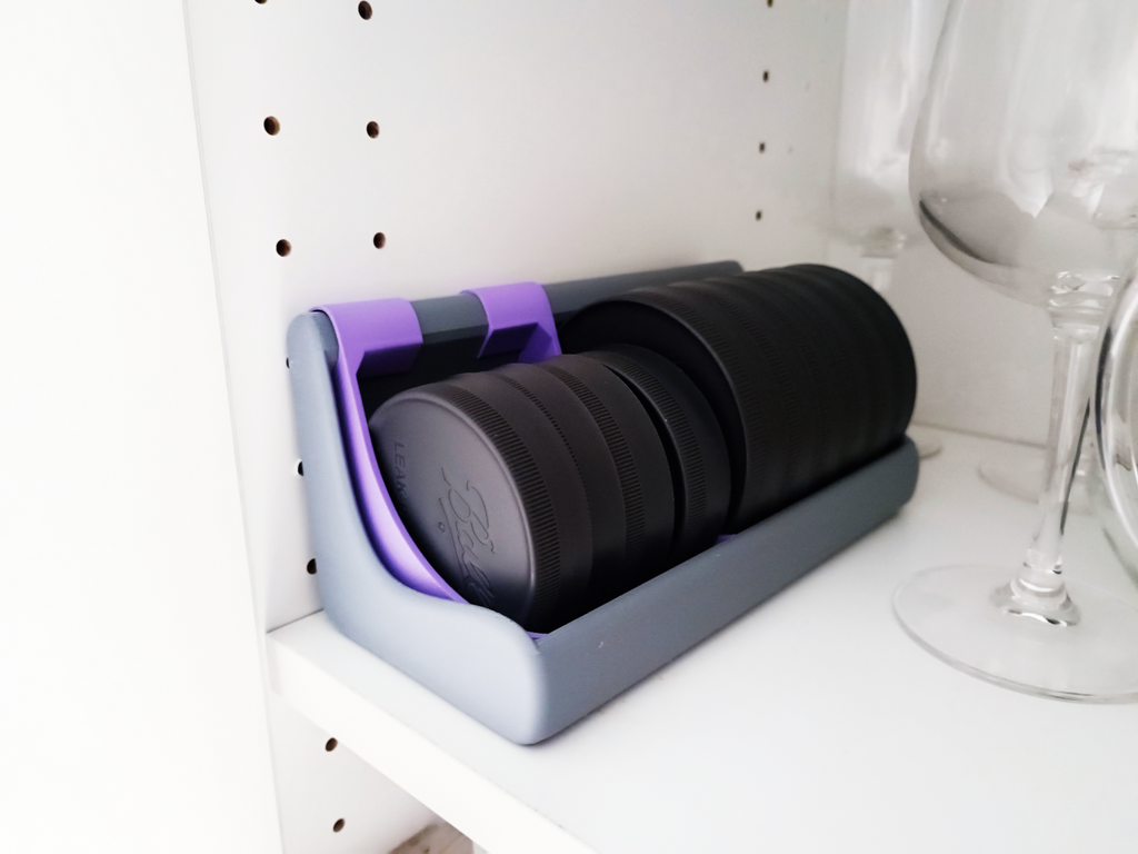 Mason Jar Lids Organizer