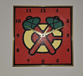 Chicago Blackhawks Clock Face