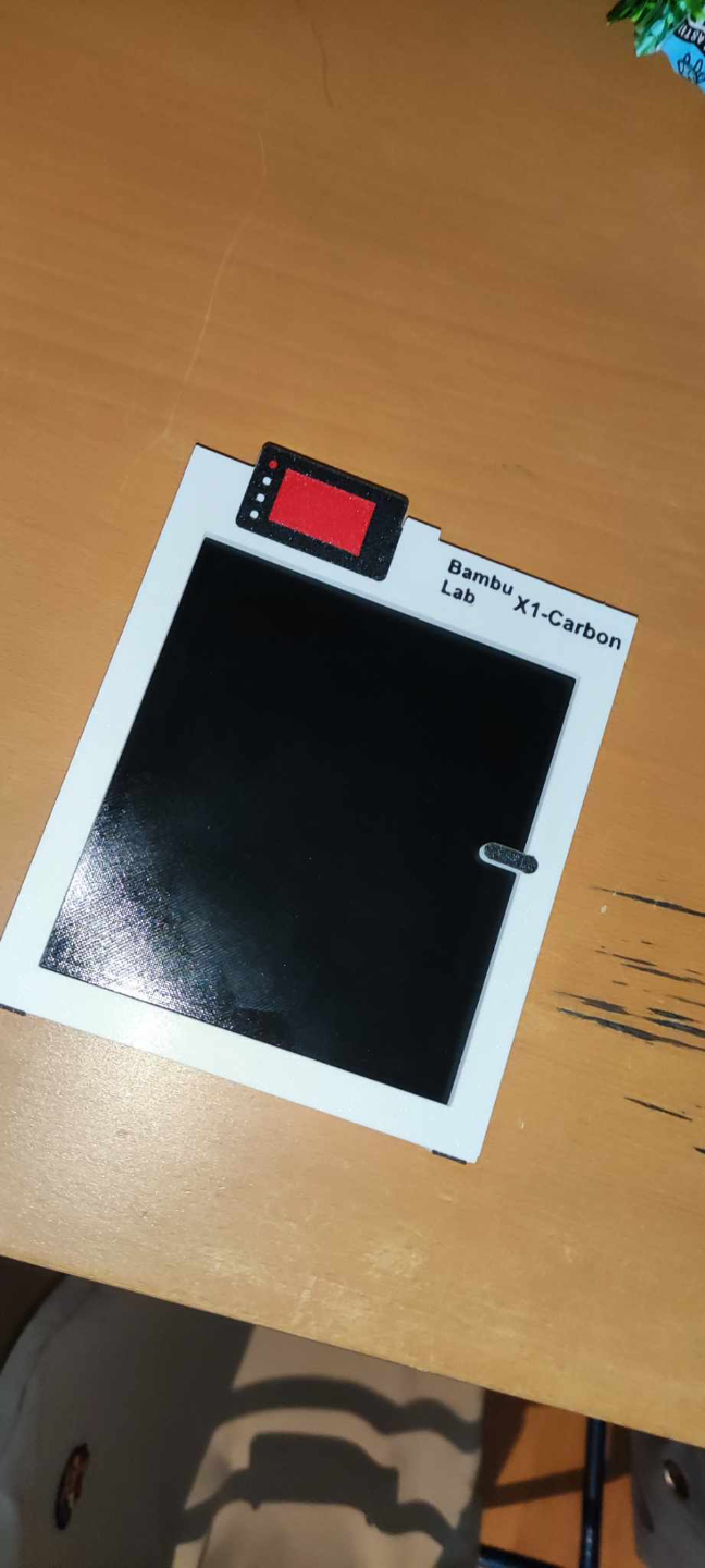 Photo / picture frame with X1C design