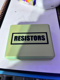 ARDUINO RESISTOR STORAGE WITH MAGNETS