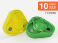 Magnetic sliding fidget