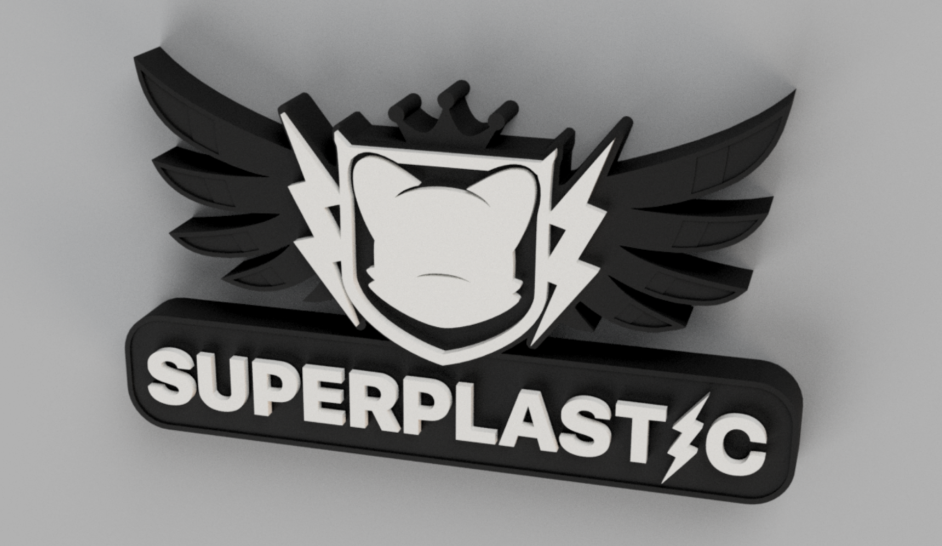 SuperPlastic Badge