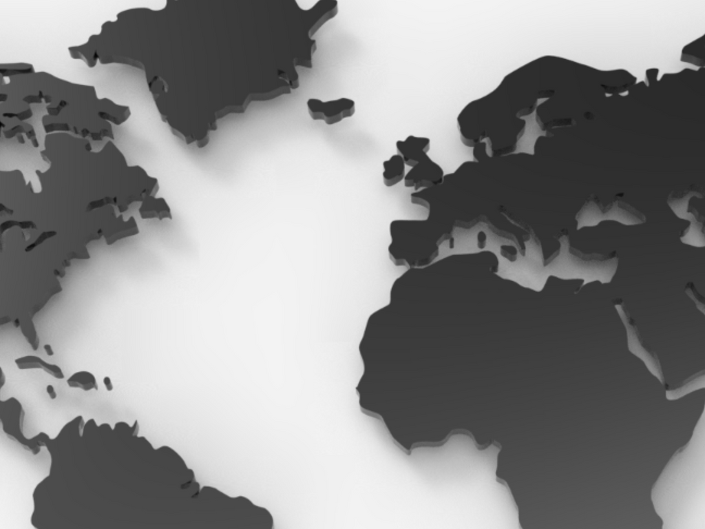 geographic map