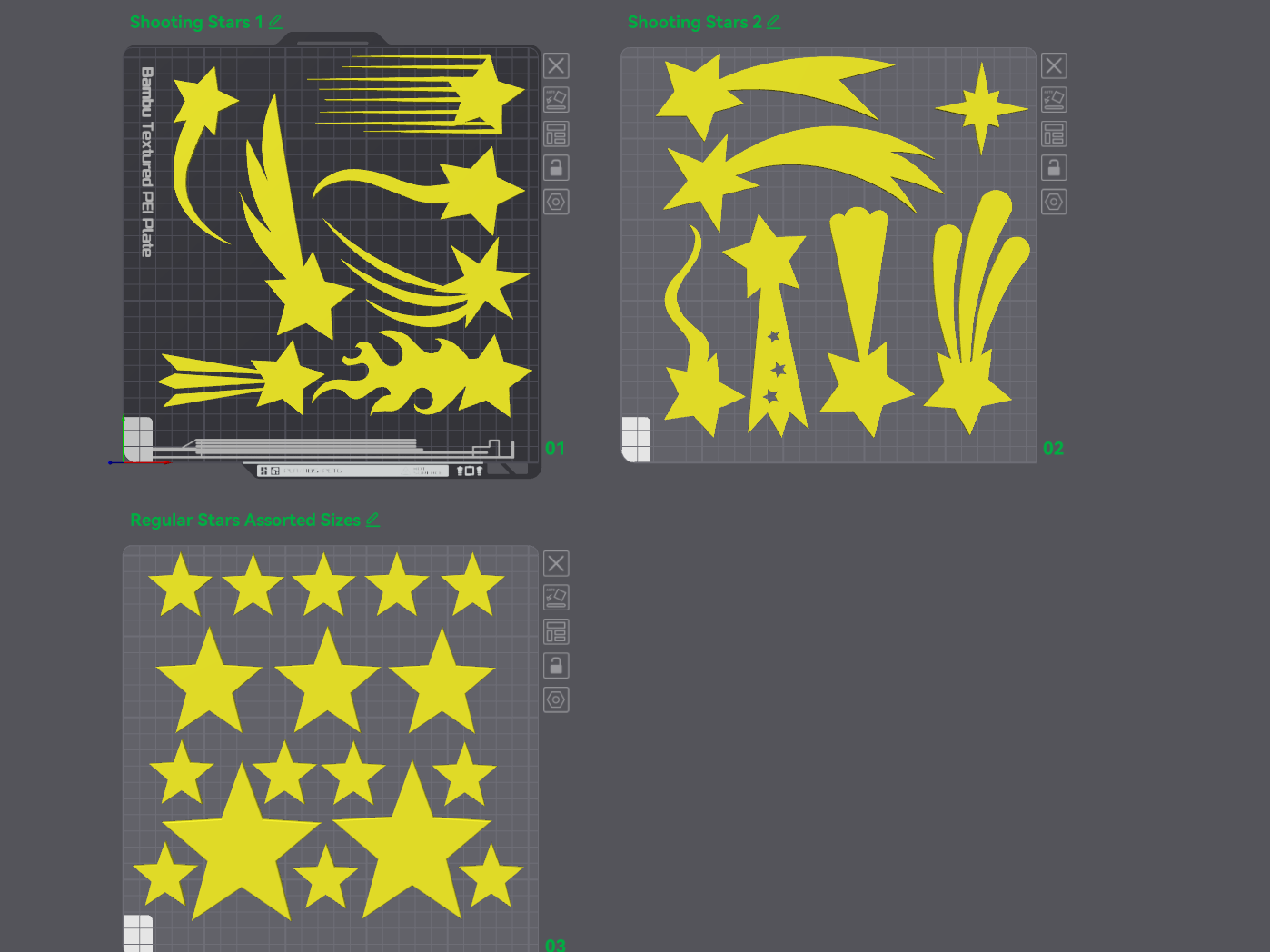 Shooting Star Pack 1
