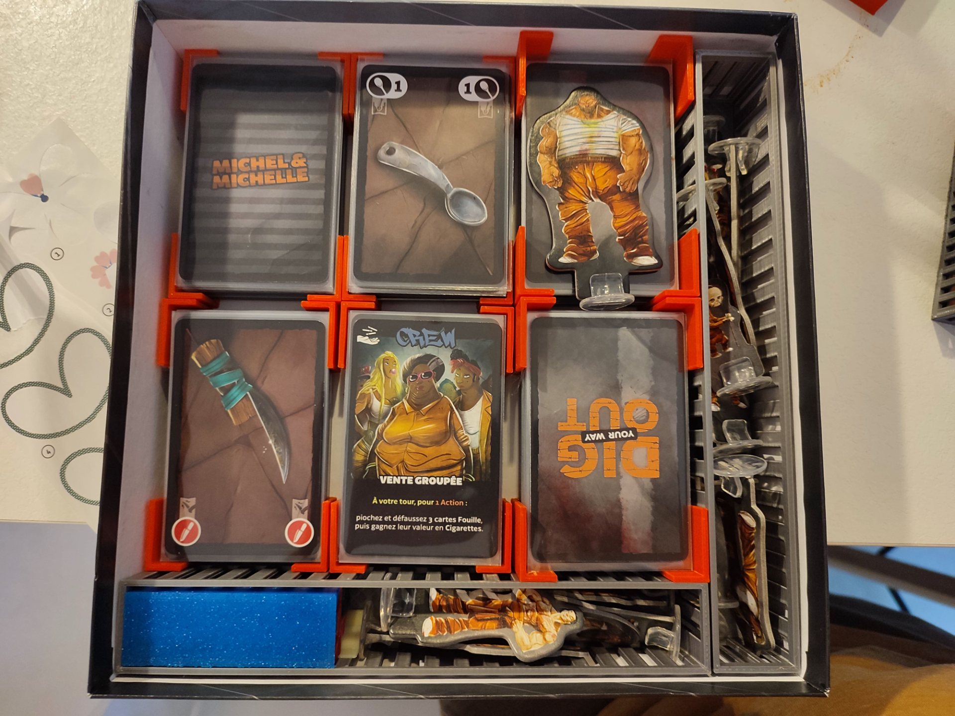 Dig your way out organizer sleeves compatible