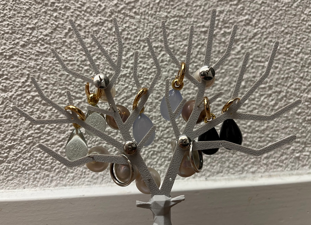 Antler with earring holes for Jewellery deer