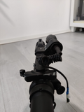 Rail Angled flashlight holder