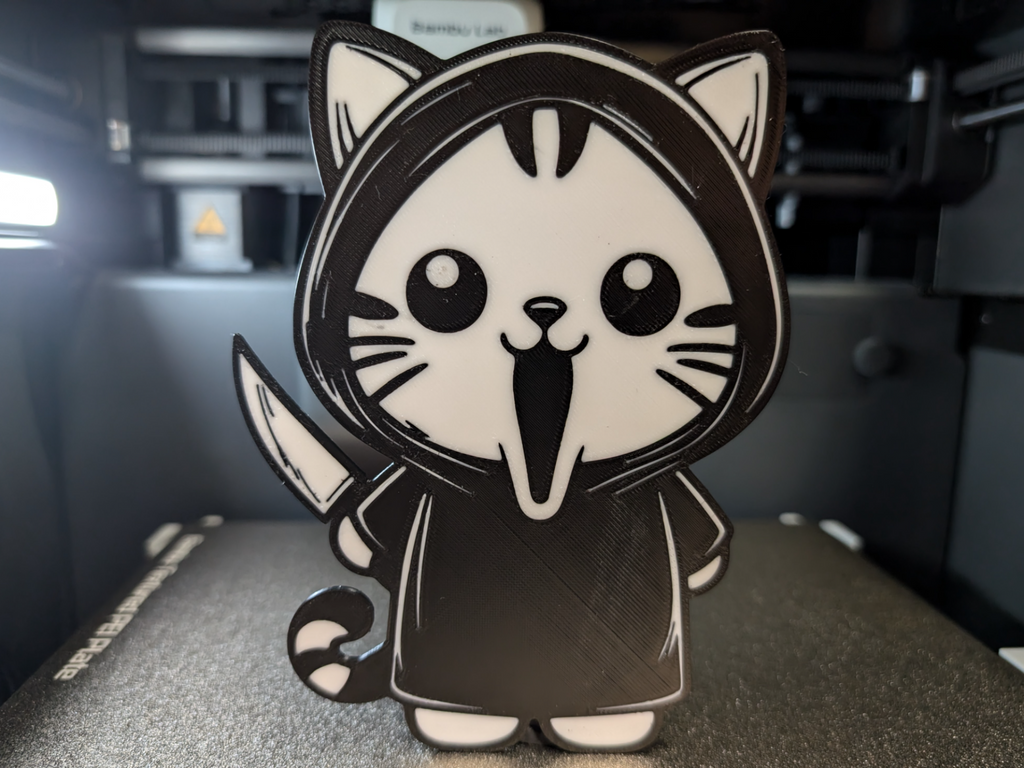 Ghostface (Scream) Cat - User Requested
