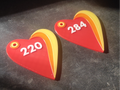 Amicable Numbers Heart Pair