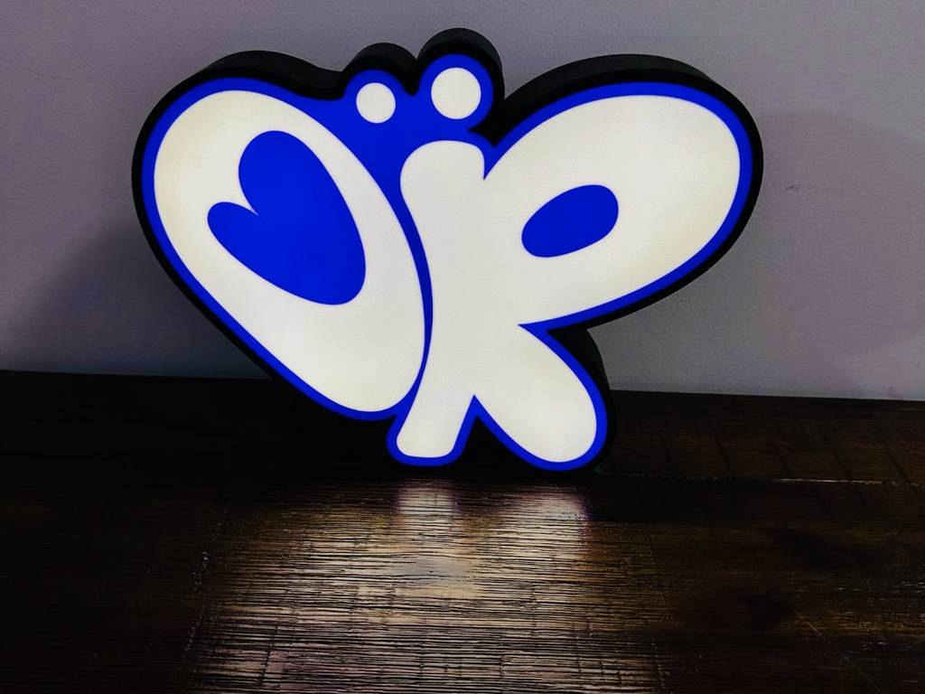 Olivia Rodrigo - "OR" Purple Heart Logo - Light!