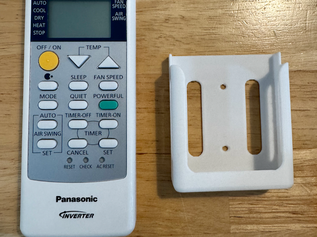Panasonic Air-Conditioner's Remote Control Holder