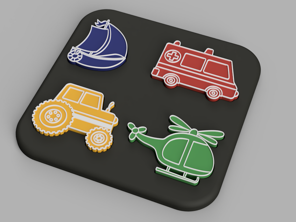 traffic - Puzzle for Kids