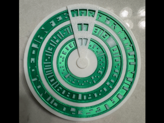 Runic Cryptic Calendar