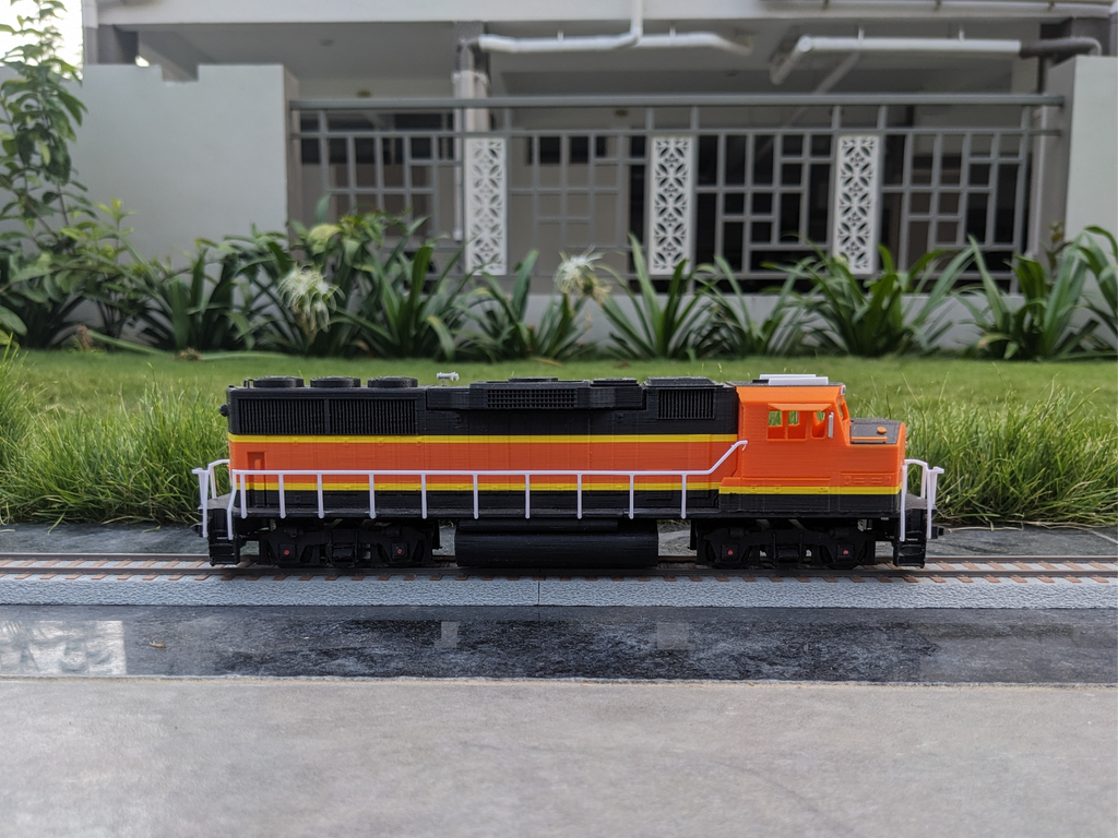 GP60M Locomotive (BNSF) - Dragon Railway