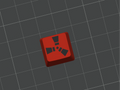 Rust Keycap