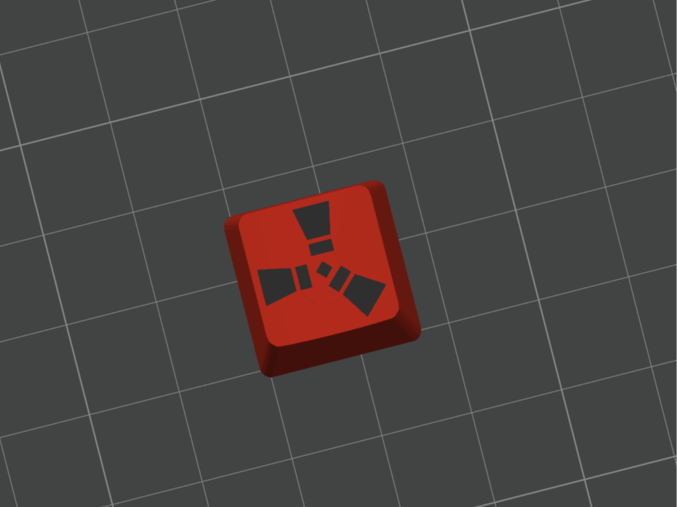 Rust Keycap