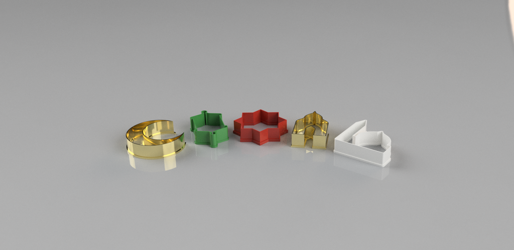Ramadan/Eid Cookie Cutters