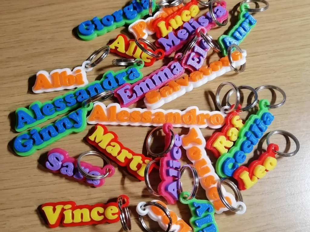 Custom Keychain Mix