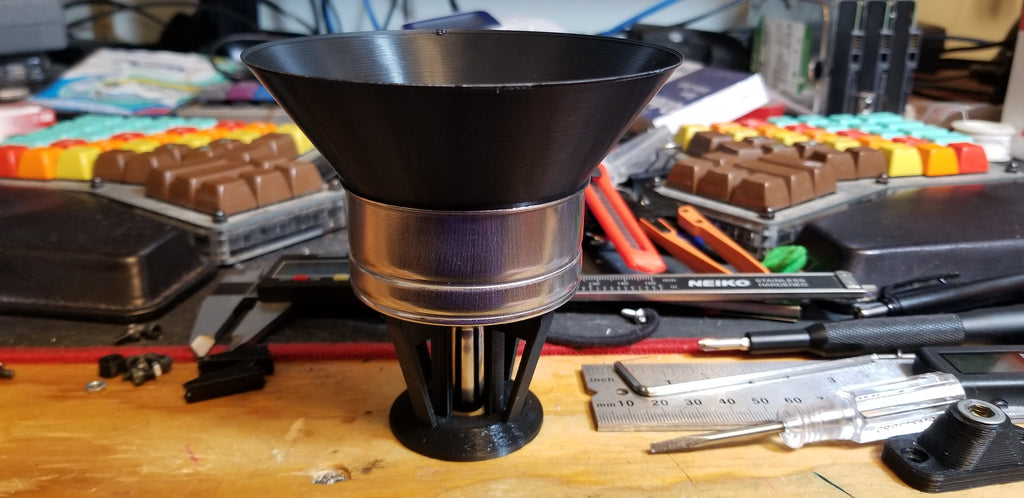 Funnel and Stand for Bialetti Moka Pot