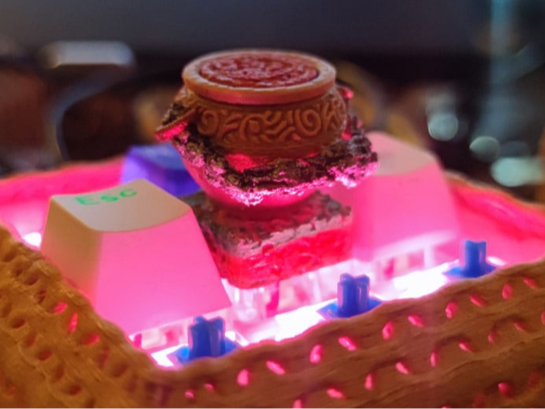 Elden ring artisan keycap Pot Boy