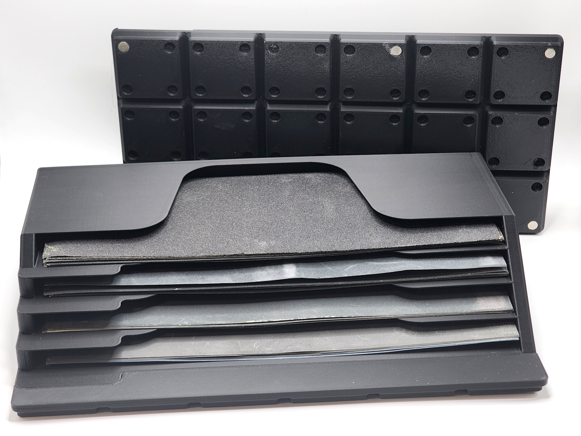 Gridfinity Sandpaper Organizer